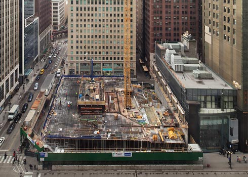 200 N Michigan construction progress